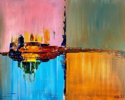 Acrilic on canvas; (80 x 70 cm); Private collection;