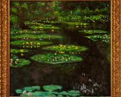 Oil, canvas; (90 x 96 cm); Impressionism; Museum of Modern Art Andre Malraux; Monet Lily Pond 1904 Oil